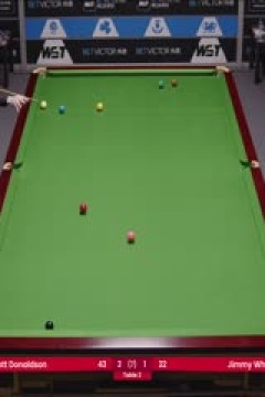 斯诺克威尔士公开赛资格赛斯科特·唐纳森4-3吉米·怀特20250206