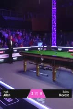 2025斯诺克英国公开赛64进32马克·艾伦4-1布尔丘·雷维斯20250924