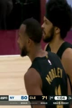 NBA常规赛 尼克斯VS骑士 20250222