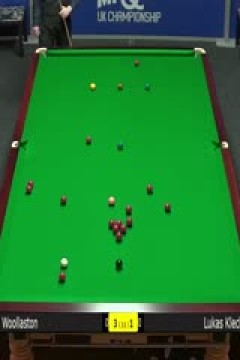 2023斯诺克英锦赛资格赛晋级轮卢卡斯·克莱克斯1-6本·沃拉斯顿20231123