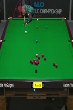 斯诺克世锦赛资格赛128进96罗比·麦奎根10-6哈特姆·亚辛(第二阶段)20250408