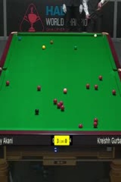 斯诺克世锦赛资格赛128进96阿卡尼·宋沙瓦5-2克雷什·古尔巴克萨尼(第一阶段)20250407