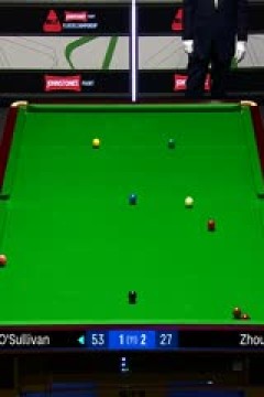 2024斯诺克球员锦标赛罗尼·奥沙利文6-2周跃龙20240220