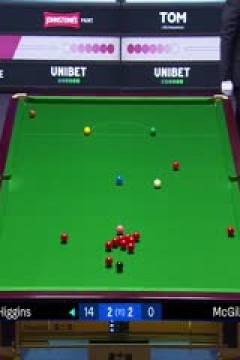 2025斯诺克英国公开赛半决赛安东尼·麦克吉尔6-3约翰·希金斯20250927