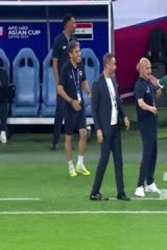 U23亚洲杯小组赛 塔吉克斯坦U23VS伊拉克U23 20240420