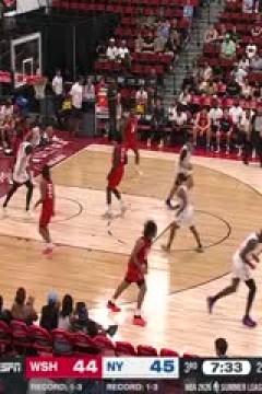 NBA夏季联赛 奇才VS尼克斯 20250720