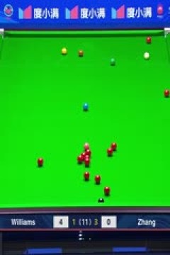 斯诺克天津国锦赛64进32马克·威廉姆斯3-6张安达20231106(李照)