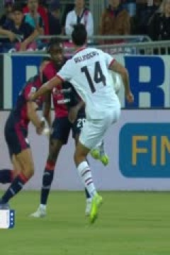 意甲联赛 卡利亚里VSAC米兰 20241110