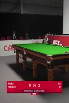 斯诺克徐思4-0里奇·沃顿20230815