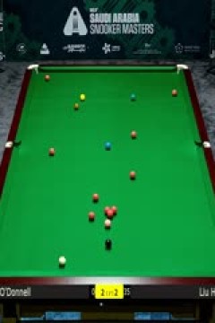 2025斯诺克沙特大师赛第三轮(80进48)马丁·奥德奈尔4-3刘宏宇20250811