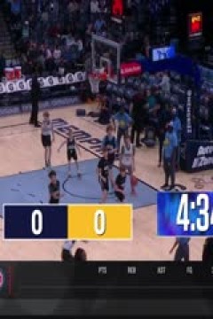 NBA常规赛 篮网VS灰熊 20240227