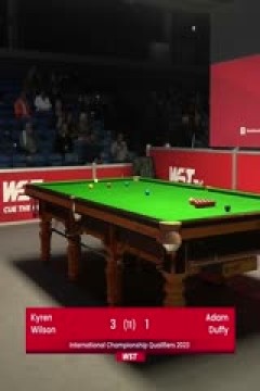 斯诺克凯伦·威尔逊6-3亚当·达菲20230921