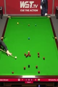 斯诺克乔丹·布朗5-1希曼舒·迪尼希·贾恩20230905