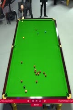 斯诺克德国大师赛64进32克里斯·沃克林2-5哈马德·米亚赫