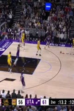 NBA常规赛 湖人VS爵士 20250213