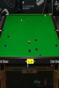 斯诺克威尔士公开赛迪伦·埃默里1-4艾利奥特·斯莱瑟20240215