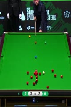 2025斯诺克沙特大师赛第四轮(48进32)斯图尔特·宾汉姆5-4山姆·克雷吉20250811