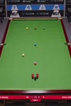 斯诺克威尔士公开赛资格赛斯坦·穆迪4-0克里斯·托顿20250204