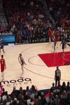 NBA常规赛 勇士VS开拓者 20241024