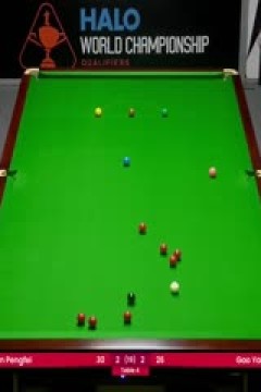 斯诺克世锦赛资格赛96进64田鹏飞4-5高阳(第一阶段)20250411