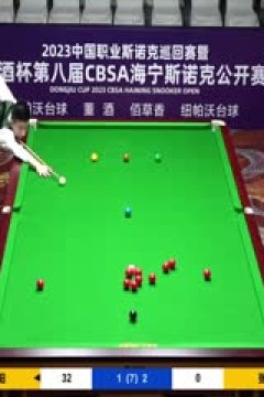 斯诺克张洋3-4高阳20230518