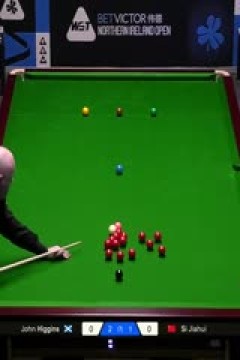 2025斯诺克北爱尔兰公开赛16进8斯佳辉1-4约翰·希金斯(柏林)20251023