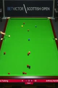斯诺克周跃龙4-0安东尼·汉密尔顿20231030(李照)