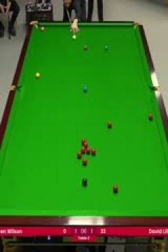 2024斯诺克德国大师赛凯伦·威尔逊5-1大卫·利利20240201