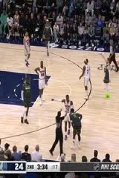 NBA常规赛 勇士VS森林狼 20241222