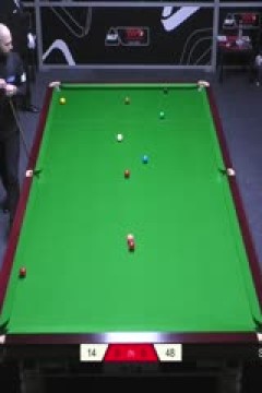 2025斯诺克武汉公开赛资格赛张安达5-2史蒂文·霍尔沃斯20250623