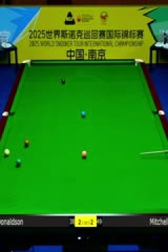 2025斯诺克国际锦标赛64进32斯科特·唐纳森6-2米歇尔·曼恩20251103