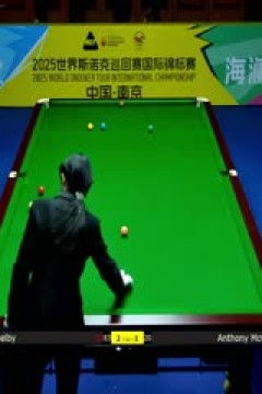 2025斯诺克国际锦标赛16进8安东尼·麦克吉尔1-6马克·塞尔比20251105