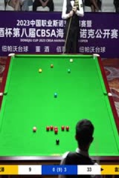 斯诺克吴宜泽1-5袁思俊20230520