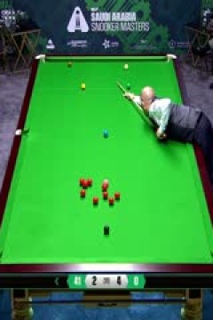 2025斯诺克沙特大师赛四分之一决赛巴里·霍金斯5-6克里斯·韦克林(秦正)20250815