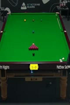 斯诺克威尔士公开赛约翰·希金斯4-3马修·塞尔特20240215