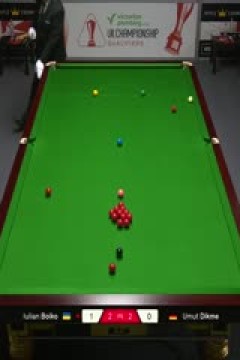 斯诺克英锦赛资格赛尤里安·伯伊科6-4乌姆特·迪克梅20251122