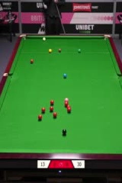 2025斯诺克英国公开赛第1轮庞俊旭0-4吴宜泽20250922