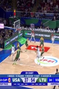 男篮世界杯 美国VS立陶宛 20230903(野球帝-马师傅)