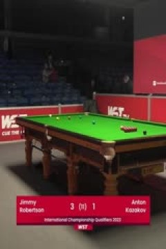 斯诺克吉米·罗伯逊6-2安东·卡扎科夫20230920(李照)
