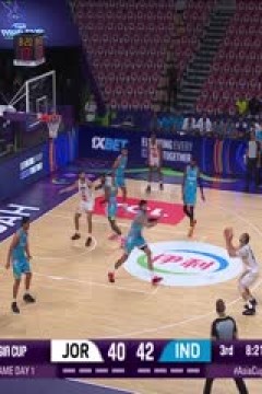 男篮亚洲杯 约旦VS印度 20250805