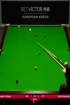2023斯诺克德国大师资格赛侯赛因·瓦菲5-0名克·努查鲁特20231221(李照)