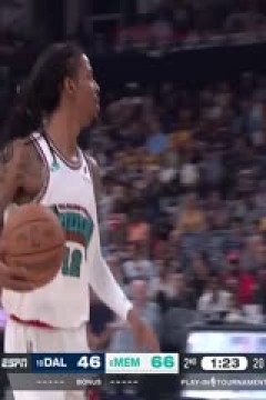 NBA附加赛 独行侠VS灰熊 20250419