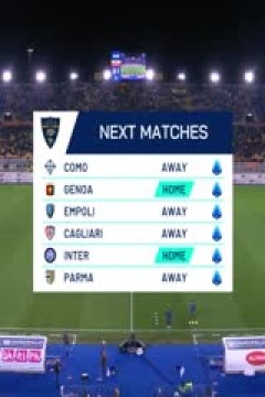 意甲联赛 莱切VS拉齐奥 20241222