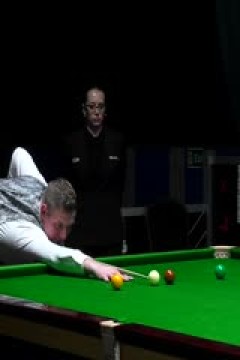 24-25赛季斯诺克世锦赛资格赛Day9 加里·威尔逊9-10丹尼尔·威尔斯(第二阶段) 20250416