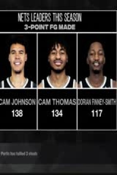 NBA常规赛 猛龙VS篮网 20240411