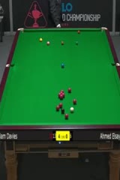 斯诺克世锦赛资格赛128进96利亚姆·戴维斯8-1艾哈迈德·埃尔赛义德(第一阶段)20250407
