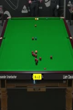 斯诺克威尔士公开赛乌森巴赫0-4利亚姆·戴维斯20240213