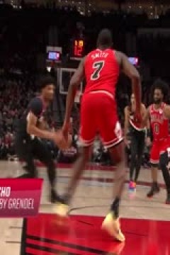 NBA常规赛 公牛VS开拓者 20250120