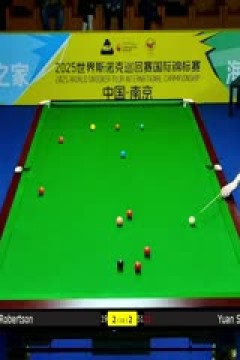 2025斯诺克国际锦标赛32进16尼尔·罗伯逊6-3袁思俊20251104
