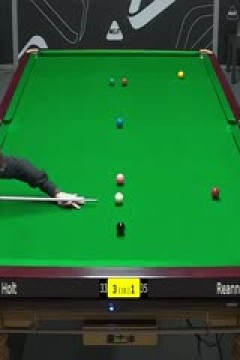 2025斯诺克国际锦标赛资格赛迈克尔·霍尔特6-2瑞安·埃文斯20251002